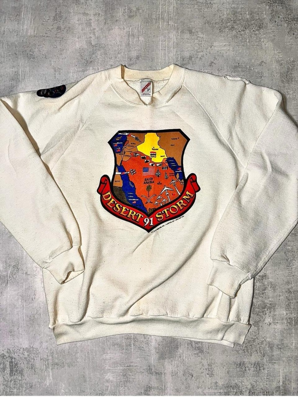 Rare Vintage 90's Desert Storm Us